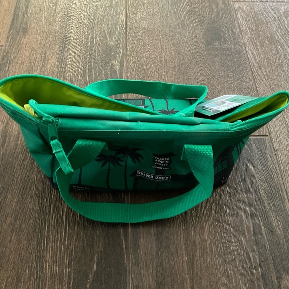 Trader Joe's Green Mini Tote Bag - Picture 2 of 3